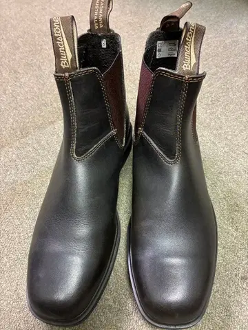 Blundstone 사이드 고어 부츠 다크 브라운 #062 사이즈 9