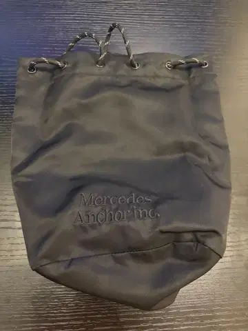 Mercedes Anchor inc. 파우치 백 블랙