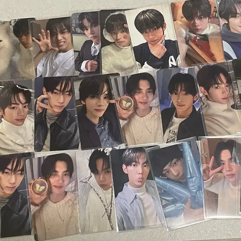 투어스 tws 포카 hmv 럭드 신유 도훈 한진 지훈 영재 경민