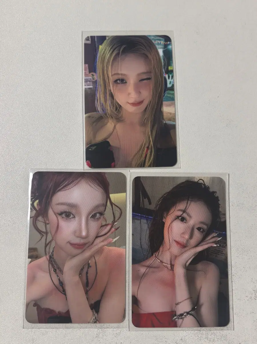 아이들 idle 미공개 공방 포토카드 세트 양도
