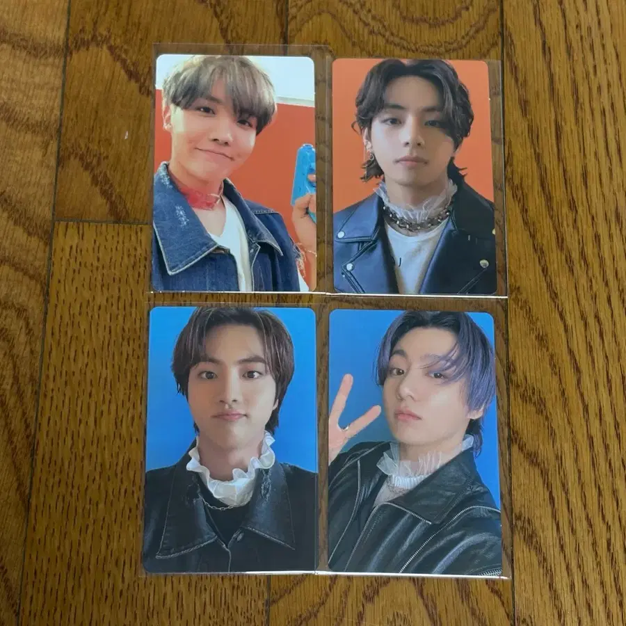 bts 방탄 버터 앨범 크림버전 포카 호석 태형 석진 정국