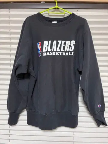 ChampionNBA BLAZERS 리버스 위브 맨투맨 블랙 90sUSA