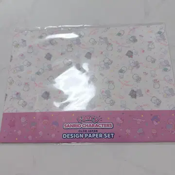 이세탄 FANCY SANRIO 니니니뉴뉴니뉴니뉴 디자인 페이퍼