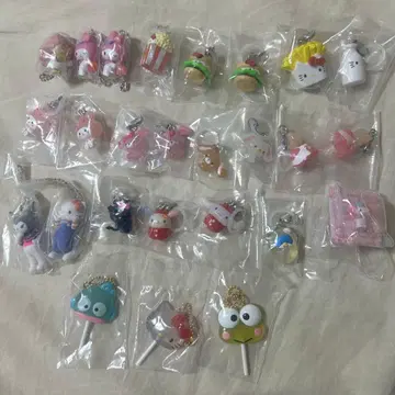 산리오 메지루시 액세서리 메지루시 참 가챠가챠 묶음 판매