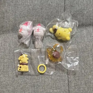 산리오 폼폼푸딩 캡슐 토이 5세트