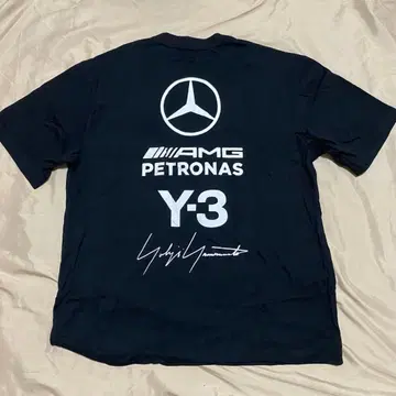 택 포함 Y-3 x F1 메르세데스 AMG PETRONAS 티셔츠