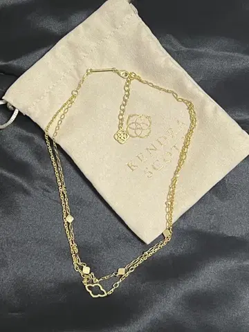 KENDRA SCOTT 켄드라 스캇 2연 목걸이