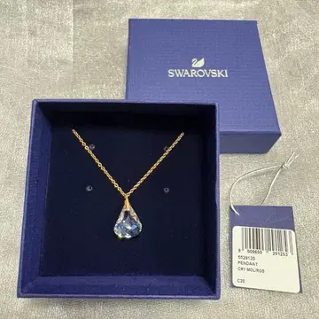[ 새상품급 ] Swarovski 펜던트 목걸이 크리스탈