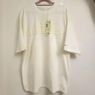 032c WORKSHOP sloggi 콜라보 T셔츠 화이트