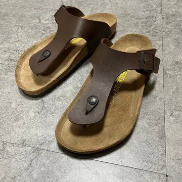 [새상품] 버켄스탁 기제 39 (25.0cm) 다크 브라운 샌들
