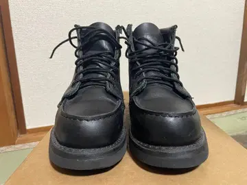 Red Wing 워크 부츠 블랙 No.3380