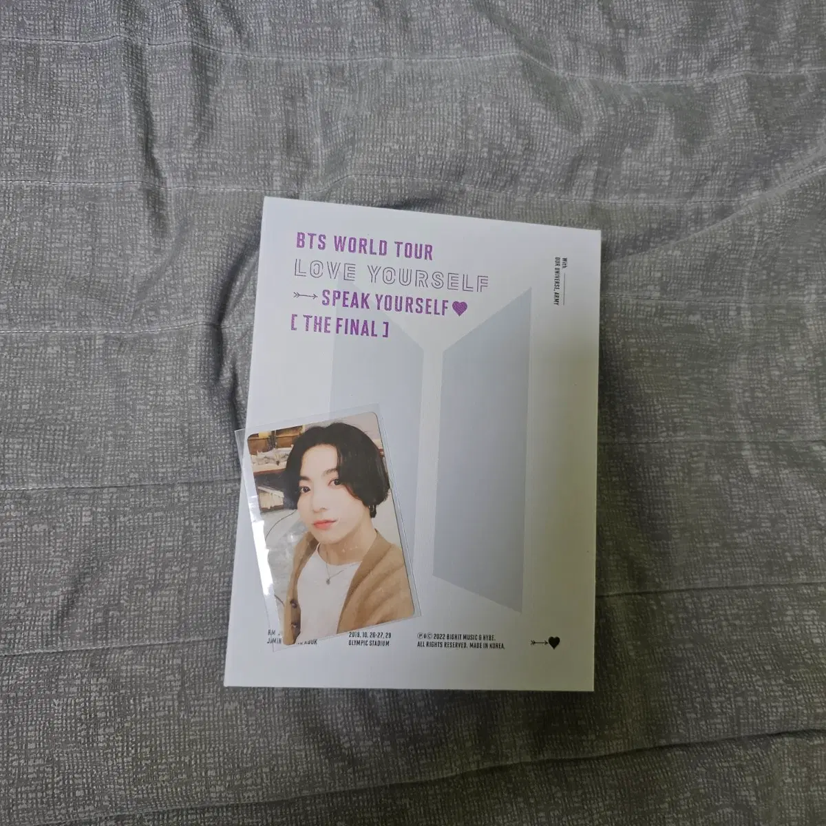 방탄소년단 스픽콘 디비디 정국