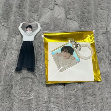겐지부 코이즈미 미사키 메지루시 오로라 참 아크릴 반지