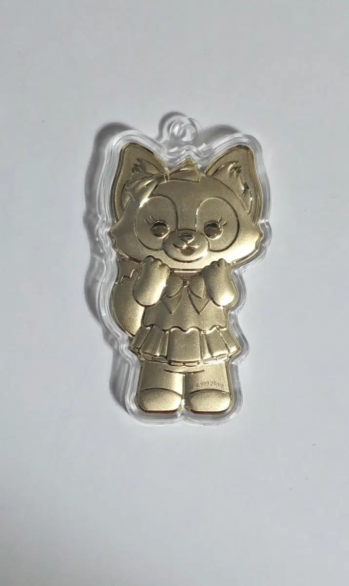 사금 너구리 키링 순금함량 0.2mg 새상품
