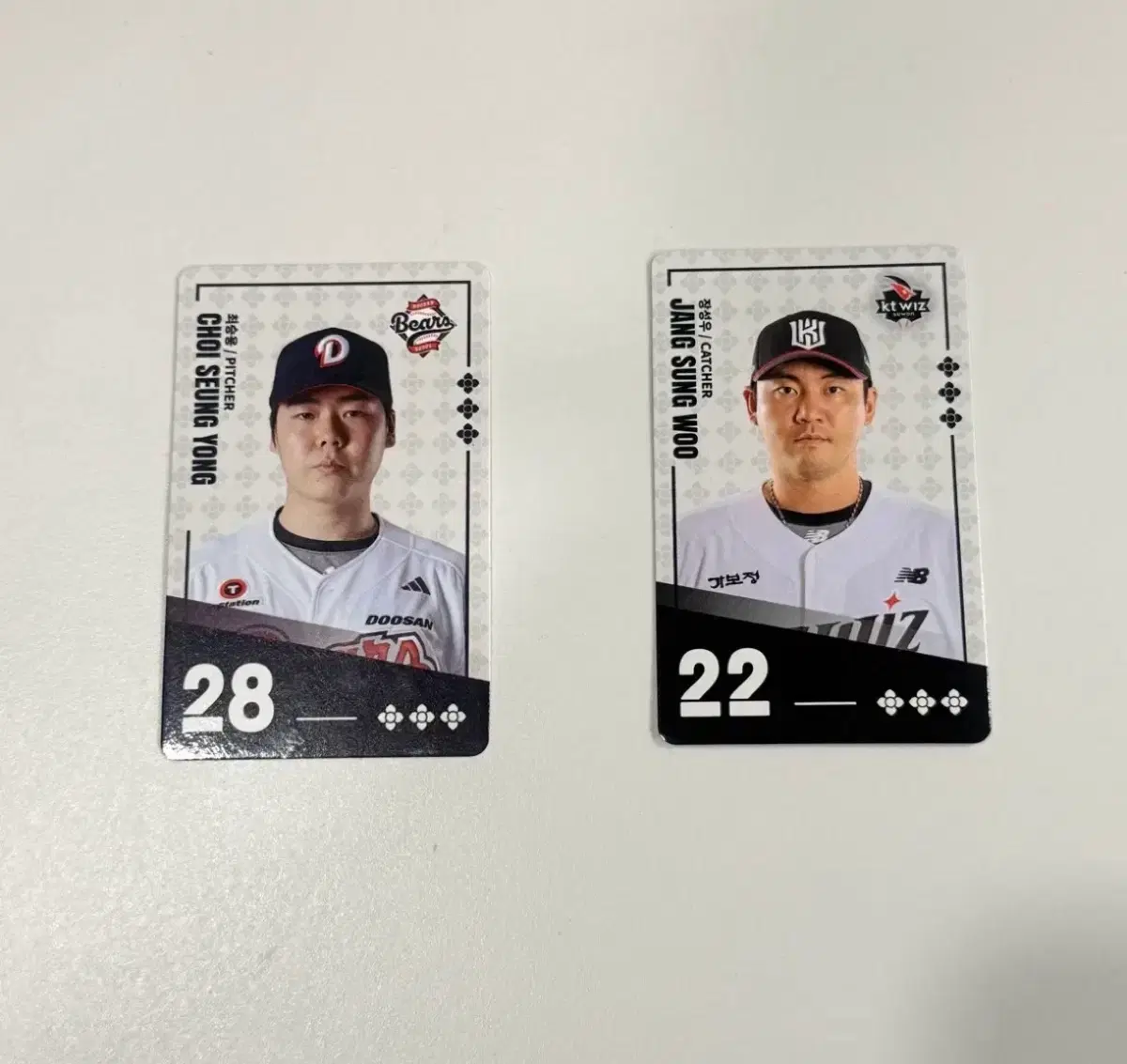 팔도비빔면 kbo 포토카드 장성우