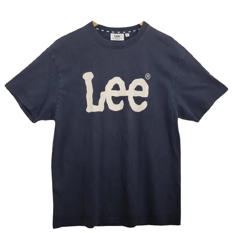 LEE 리 네이비 반팔 티셔츠 [S] 유니섹스 / 남녀공용/ 데일리룩