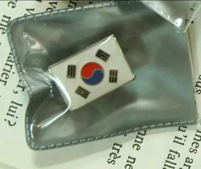 태극기 배지