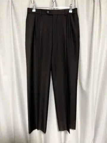 Paul Smith LONDON 울 100% 슬랙스 다크 브라운