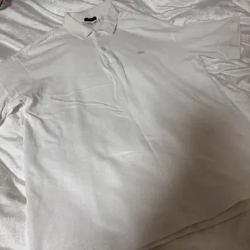 LACOSTE Exclusive Edition 피케 셔츠 화이트