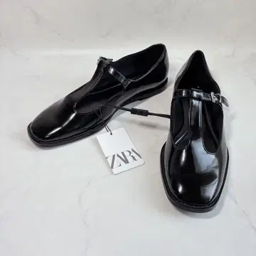완판템 ZARA 자라 T스트랩 펌프스 메리 제인 스퀘어토 24