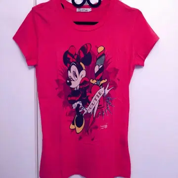 Ed Hardy 디즈니 미니 마우스 T셔츠 에드하디