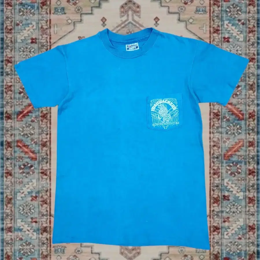 90s Hanes Made in USA 싱글스티치 빈티지 티셔츠 M
