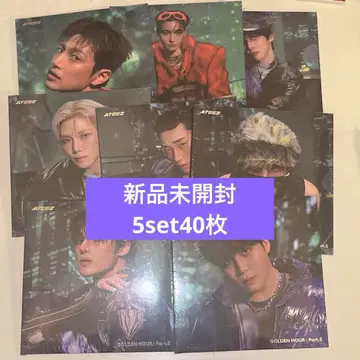 ateez 미개봉 새상품 앨범 데지팩 digipac 5set 40장