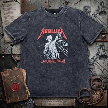 METALLICA 메탈리카 밴드 티셔츠 파스헤드 헤비메탈