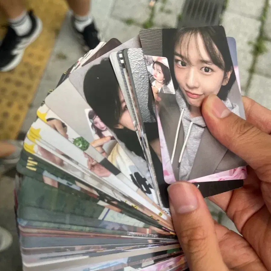 아이브 포카 처리합니다