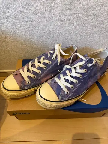 CONVERSE ALL STAR 로우컷 퍼플 타이다이
