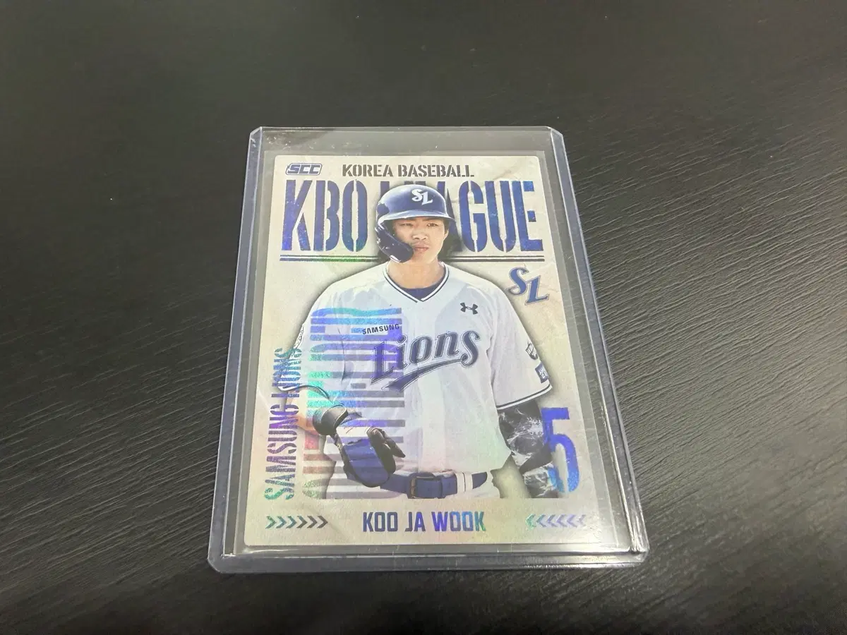 2025 SCC KBO 프로야구 홀로 카드 삼성라이온즈 구자욱