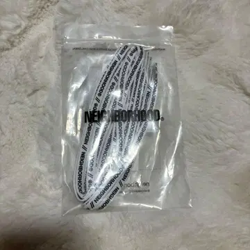 NEIGHBORHOOD ID / C-SHOE LACE 화이트