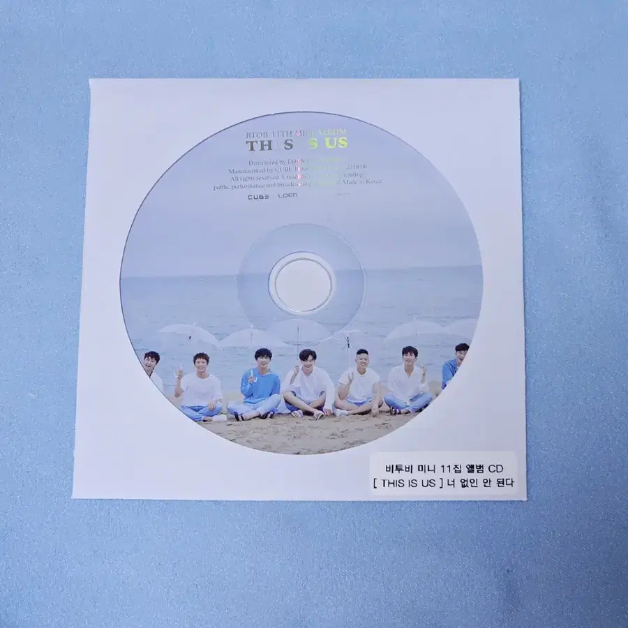 비투비 미니 11집 THIS IS US (너없안) 앨범 CD