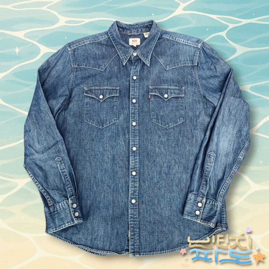L LEVIS 리바이스 웨스턴 데님셔츠