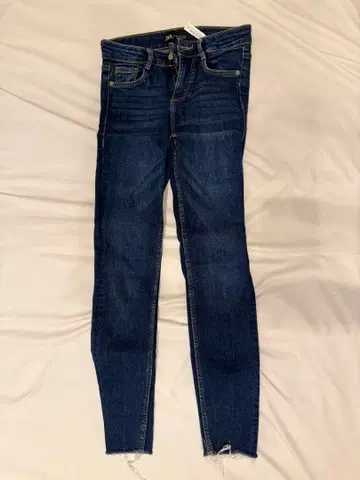 ZARA 스키니 데님 팬츠 인디고 블루 EUR32