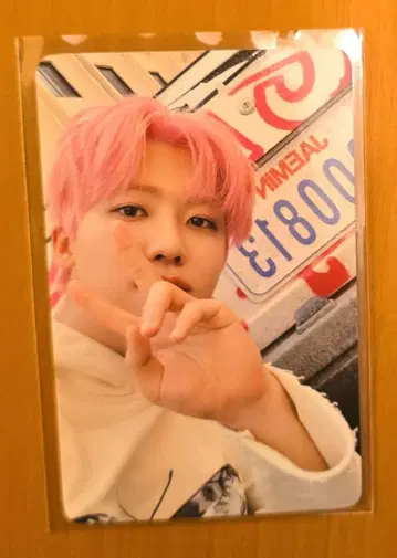 NCT DREAM ISTJ 재민 트레이딩 카드 withmuu