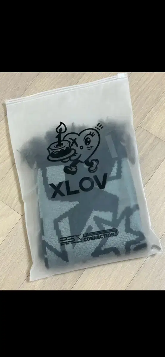 XLOV 콘서트 md 슬로건 머플러