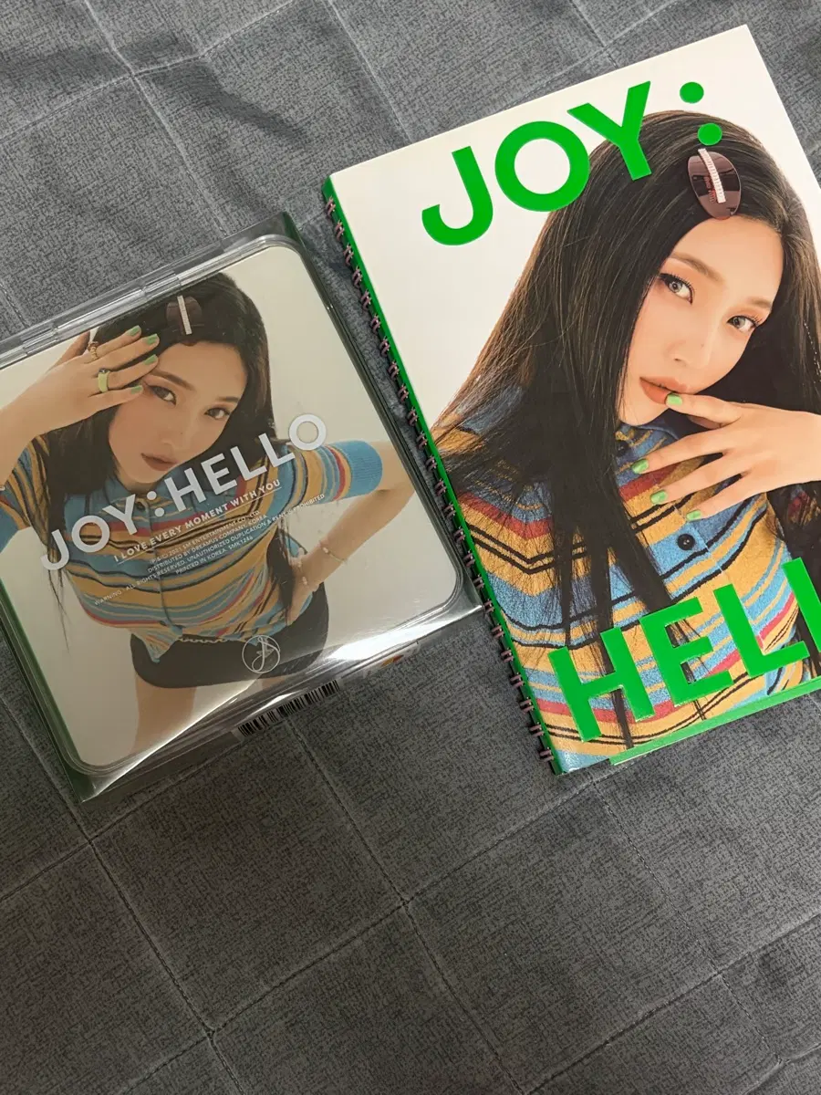 조이 헬로 앨범 케이스버전 포토북 포카