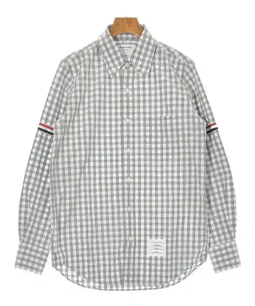 THOM BROWNE 남성용 캐주얼 셔츠