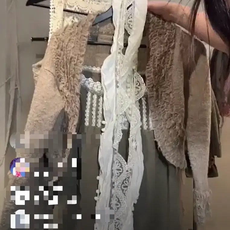 빈티지 페어리 모리 set