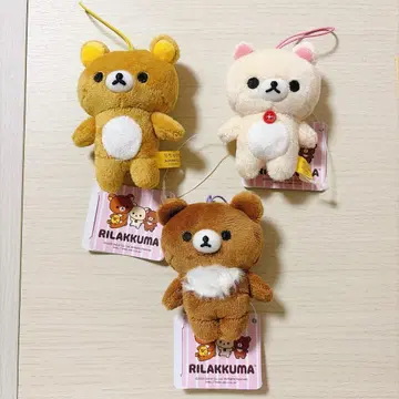 리락쿠마 밴딩 끈 포함 마스코트 리락쿠마 코리락쿠마 차이로이코구마