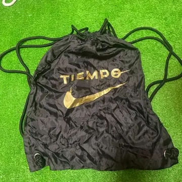 NIKE TIEMPO 냅색 블랙 골드 y2k