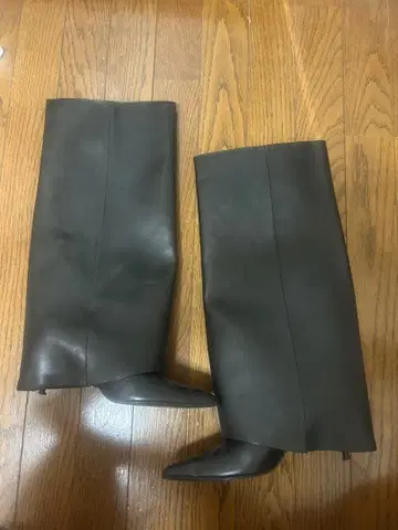 ZARA 롱 부츠 블랙 37
