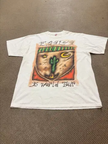 90s EAGLES 티셔츠 투어 빈티지 밴드 티