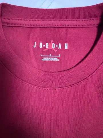 JORDAN 마이클 조던 T셔츠 버건디