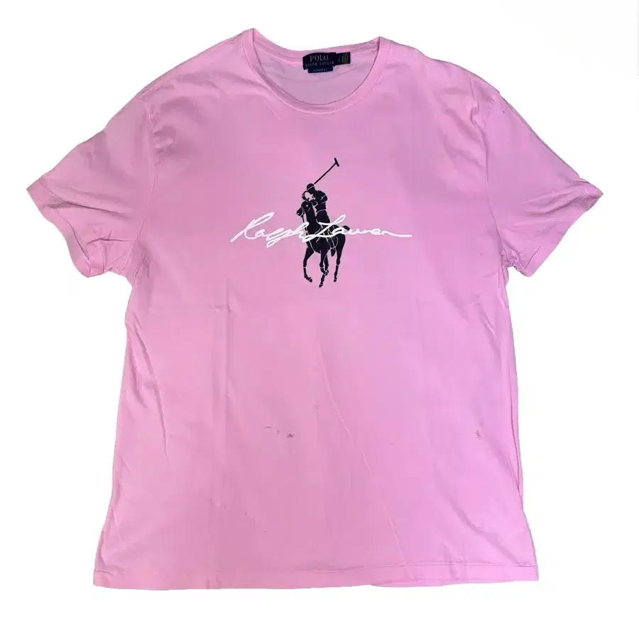 폴로랄프로렌 POLO RALPH LAUREN 핑크 티셔츠 L