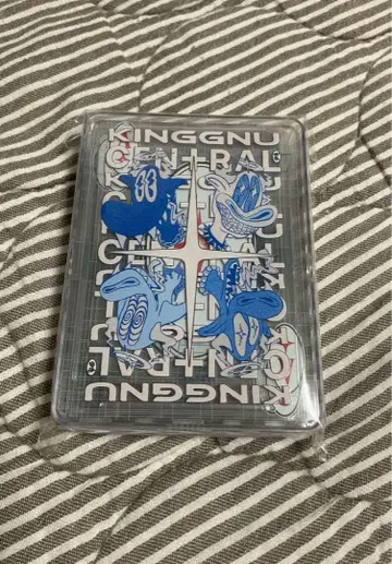 KING GNU CEN+RAL CLEAR PLAYING CARDS