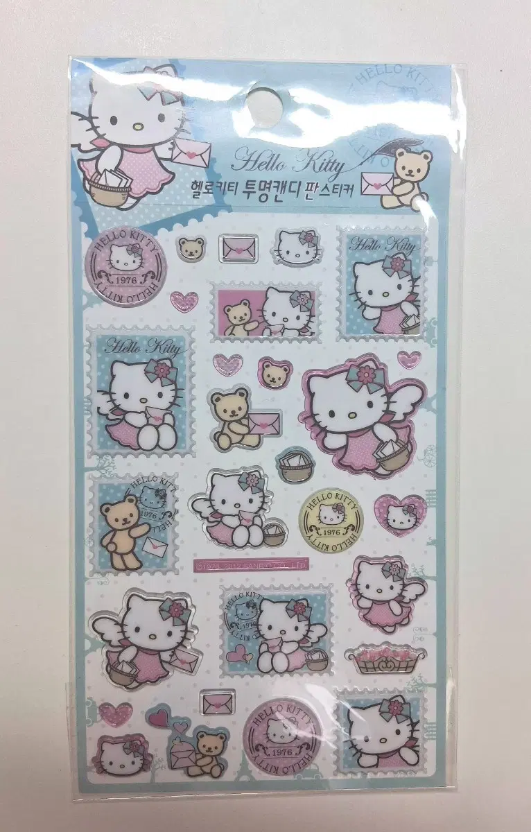 헬로키티 투명 캔디 판스티커