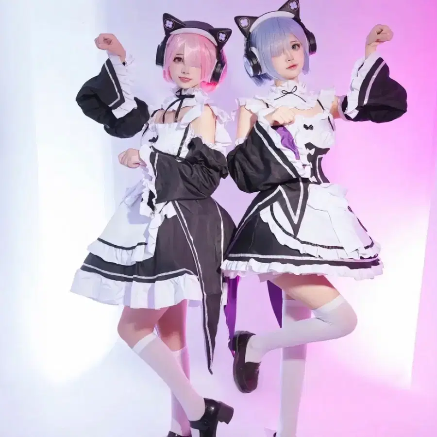 [칭썬샵] Re:zero부터 시작하는 이세계 생활 람&렘 코스프레