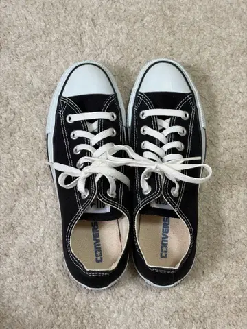 컨버스 올스타 로우컷 블랙 25cm